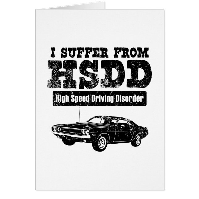 Cartão Desafiador de 1970 Dodge Hemi (Frente)