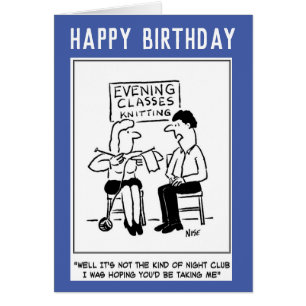 Cartão Desapontamento do clube noturno