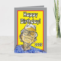 Descansando os olhos feliz aniversário