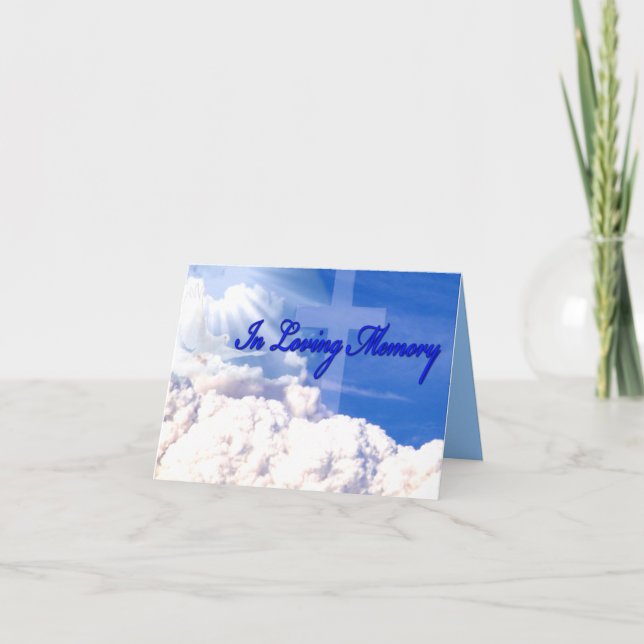 Cartão Descanse Em Paz_ (Frente)