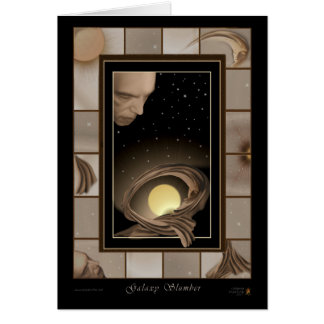 Cartão Descanso da galáxia
