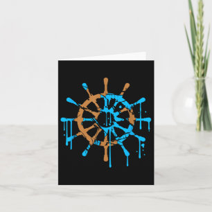 Cartão Descarga do Grafite de direção do navio de vela