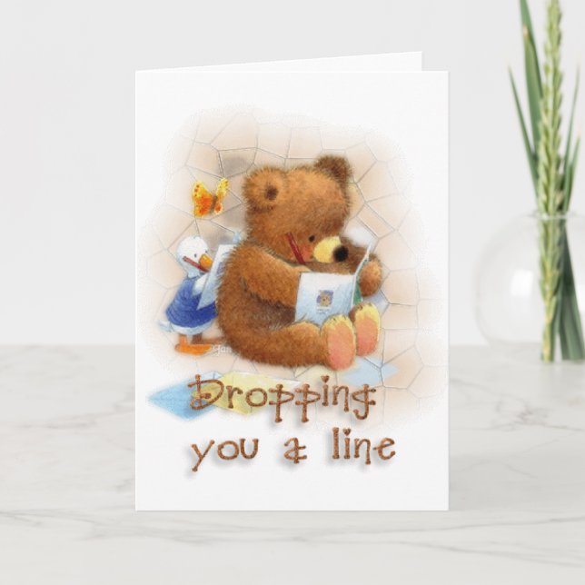 Cartão Descartando uma Linha (Frente)