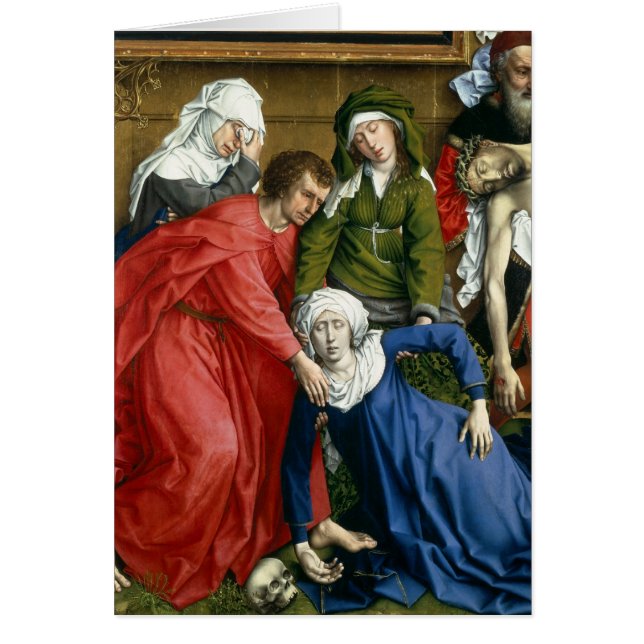 Cartão Descida da cruz, c.1435 (Frente)