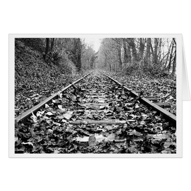 Cartão Desconhecido do destino (Frente Horizontal)