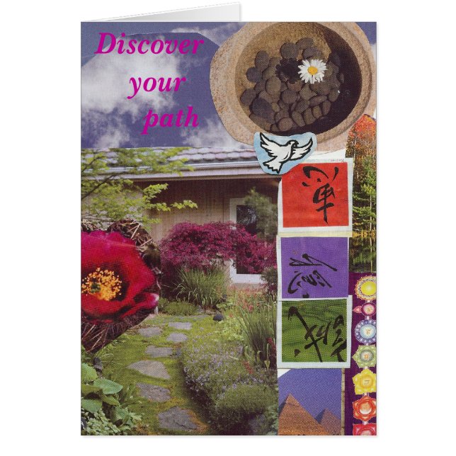 Cartão Descubra seu trajeto (Frente)