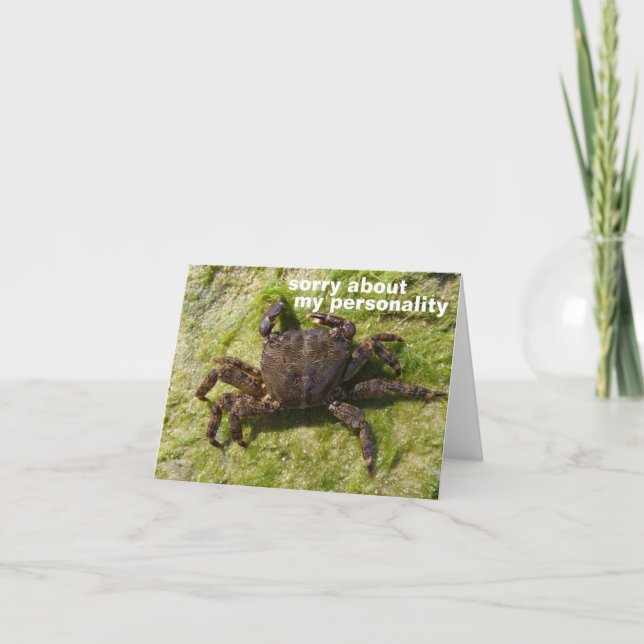 Cartão desculpa (Frente)