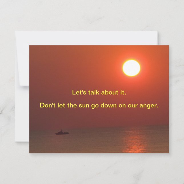 Cartão Desculpas (Frente)