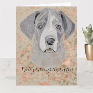 Cartão Desculpe. Eu vou passar por isso juntos