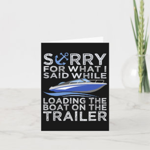Cartão Desculpe Pelo Que Eu Disse Carregando O Trailer Do