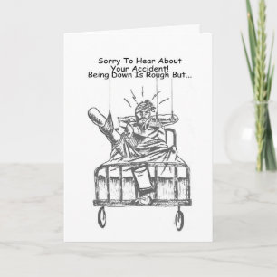 Cartão Desculpe Por Saber Do Seu Acidente