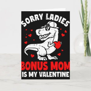 Cartão Desculpe Senhoras Bônus Mamãe É Meu Dinossauro Do