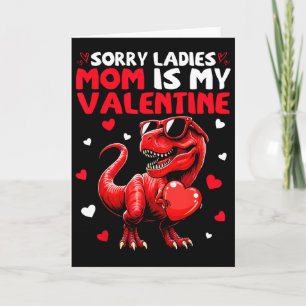 Cartão Desculpe Senhoras Mãe É Meu Dinossauro Do Dia Dos