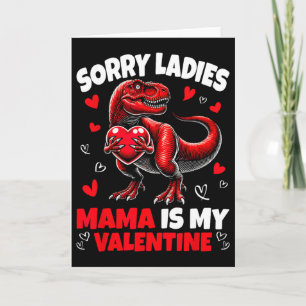 Cartão Desculpe Senhoras Mamãe É Meu Dinossauro No Dia Do