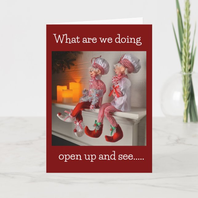 CARTÃO DESEJAMOS-LHE O "MELHOR NATAL DE TODOS" (Frente)