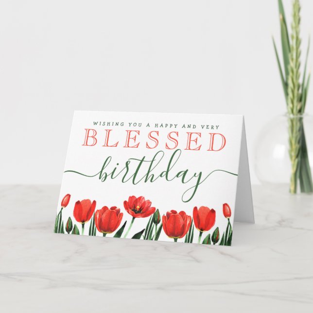 Cartão Desejando-lhe um aniversário BÊNITO (Frente)