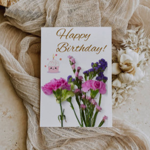 Cartão Desejando-lhe um Dia Cheio de Alegria