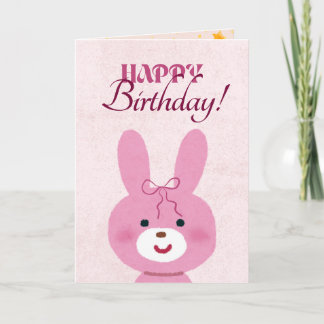 Cartão Desejando um aniversário maravilhoso