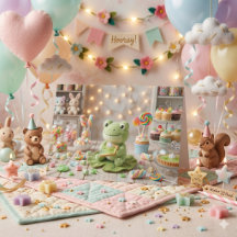 Desejando um Aniversário Toad-ilmente Divertido!