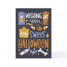Desejando um Halloween doce