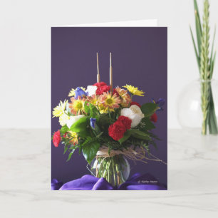 Cartão Desejo de aniversário para mãe e Pai