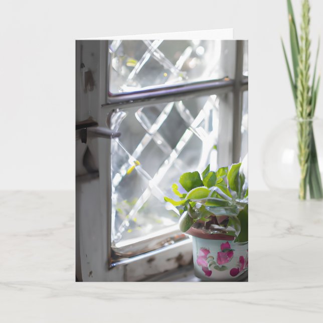 Cartão Desejo-te um belo dia | Amizade (Frente)