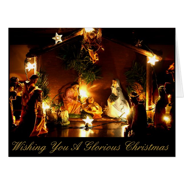 Cartão Desejo-Te Um Feliz Natal (Frente horizontal)