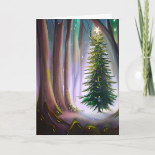 Cartão Desejo-te um Natal mágico