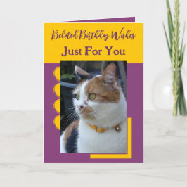 Cartão Desejos de aniversário amaldiçoados só para você a