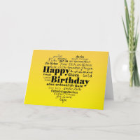 Desejos de Aniversário em Múltiplos Idiomas