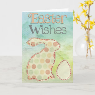 Cartão Desejos de páscoa