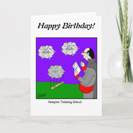 Cartão Desenhando em Branco - Escola de Vampiros - Person