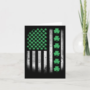 Cartão Desenho Americano Dia de São Patrício Irlandês 