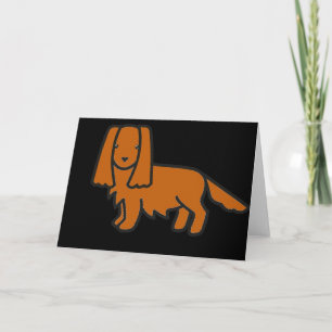 Cartão desenho animado do cavalier king charles spaniel r