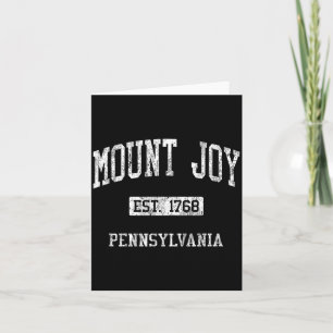 Cartão Desenho de Camisas Atléticas Vintage J04 Mount Joy