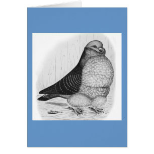 Cartão Desenho de Tinta de Coroa Chinesa