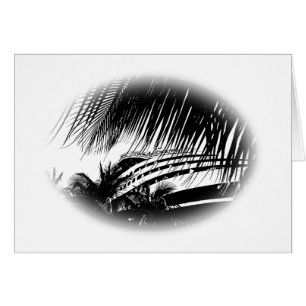 Cartão Desenho do navio de cruzeiros