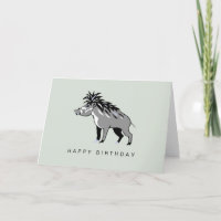 Desenho manual - Warthog - Warthog - Wildlife -