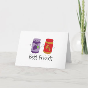 Cartão Desenho PB e J Melhores Amigos Pb e J BFF