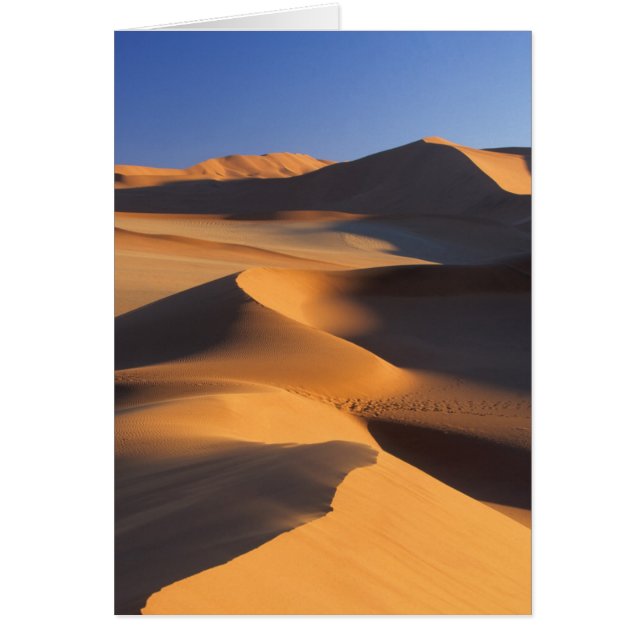 Cartão Desert Dunes, Sossusvlei, Namib-Naukluft (Frente)
