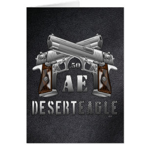 Cartão Desert Eagle .50 AE