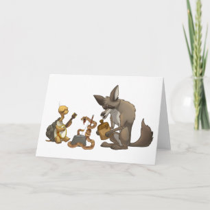 Cartão Desert Jug Band Card (Blank Inside)