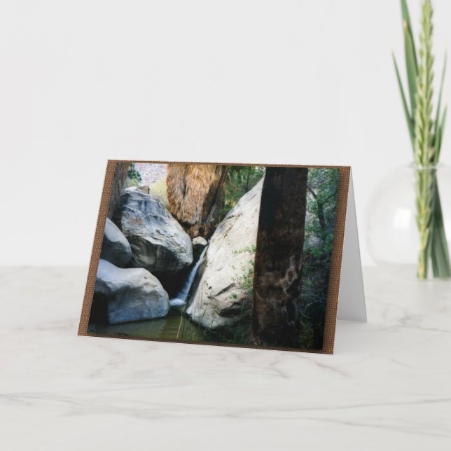 Cartão Desert Oasis (Frente)