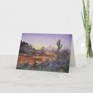 Cartão Desert Sun - Blank Greeting Cards