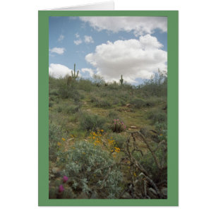 Cartão Desert Symphony Greeting Cards ou Note Cards
