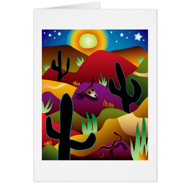 Cartão Deserto (Frente)