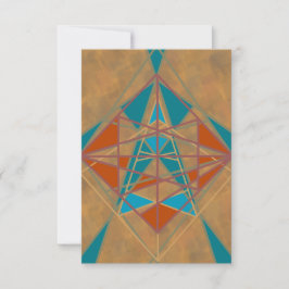 Cartão Deserto do Sudoeste: Homem Design