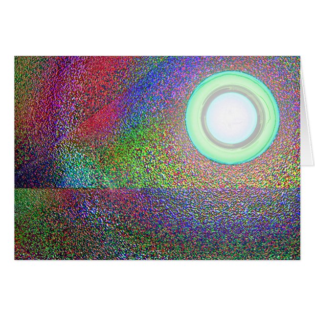 Cartão Deserto Sun (Frente Horizontal)