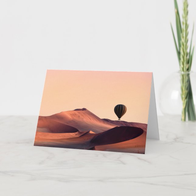 Cartão Desertos | Sand Dunes Namib-Naukluft National Park (Frente)