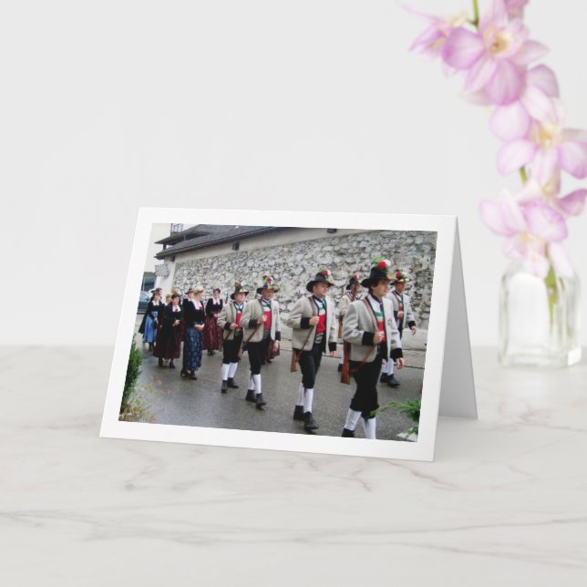 Cartão Desfile Austríaco (Orquídea)